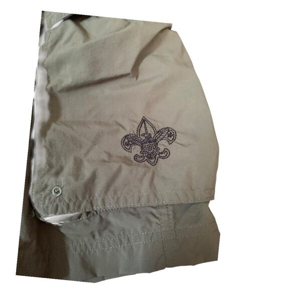 Boy Scouts of America adult small centennial uniform shorts nylon cargo BSA - Picture 8 of 11